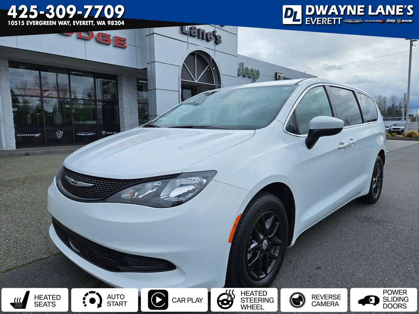2022 Chrysler Voyager LX — Minivan — 60,616 mi — Everett, WA