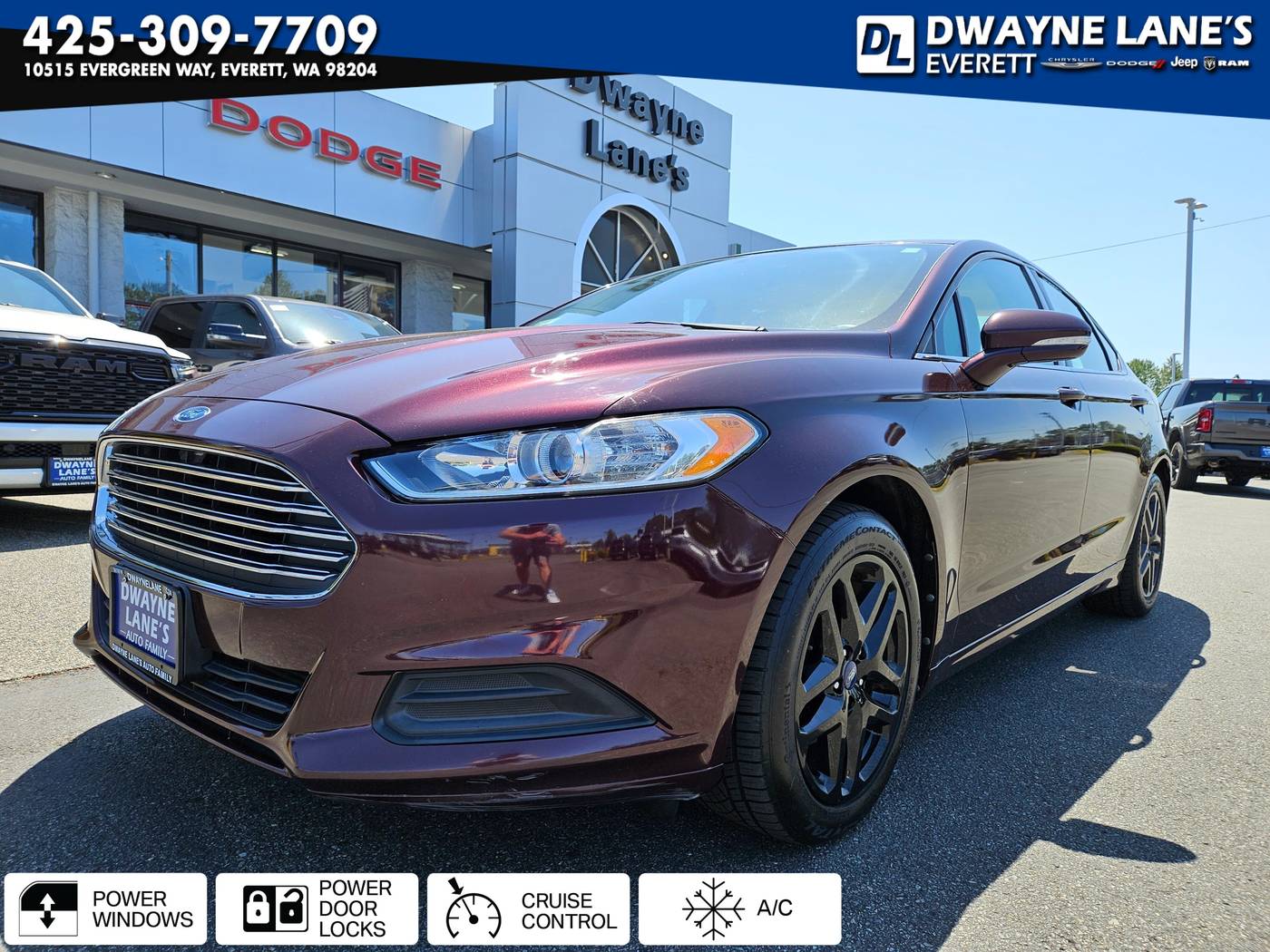 2013 Ford Fusion SE — Sedan — 132,437 mi — Everett, WA