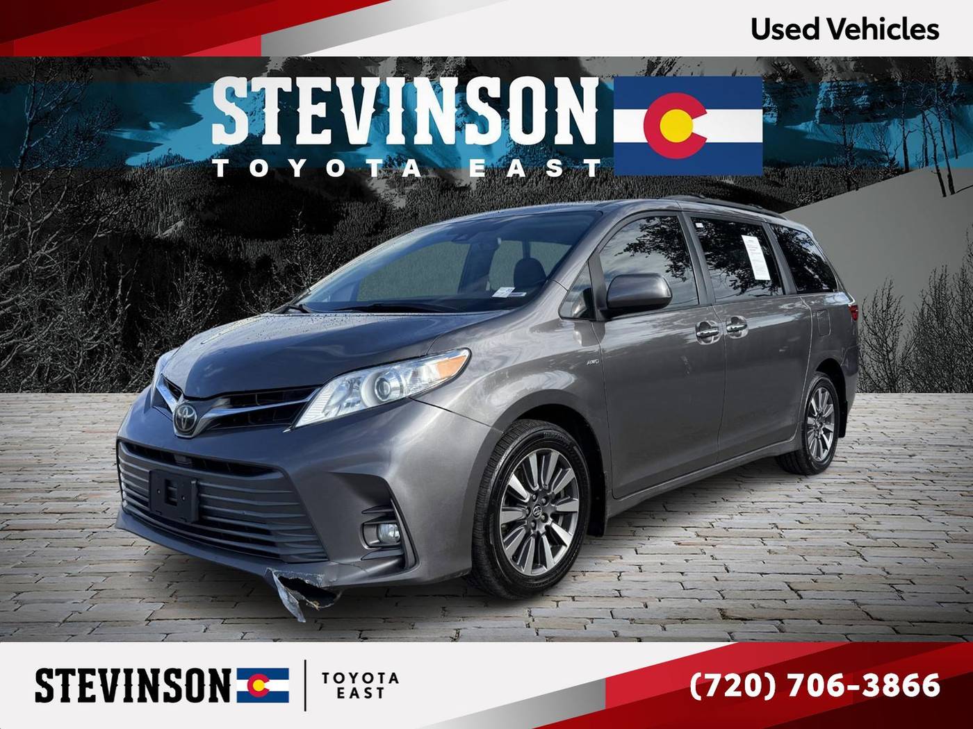2018 Toyota Sienna XLE — Minivan — 177,677 mi — Aurora, CO