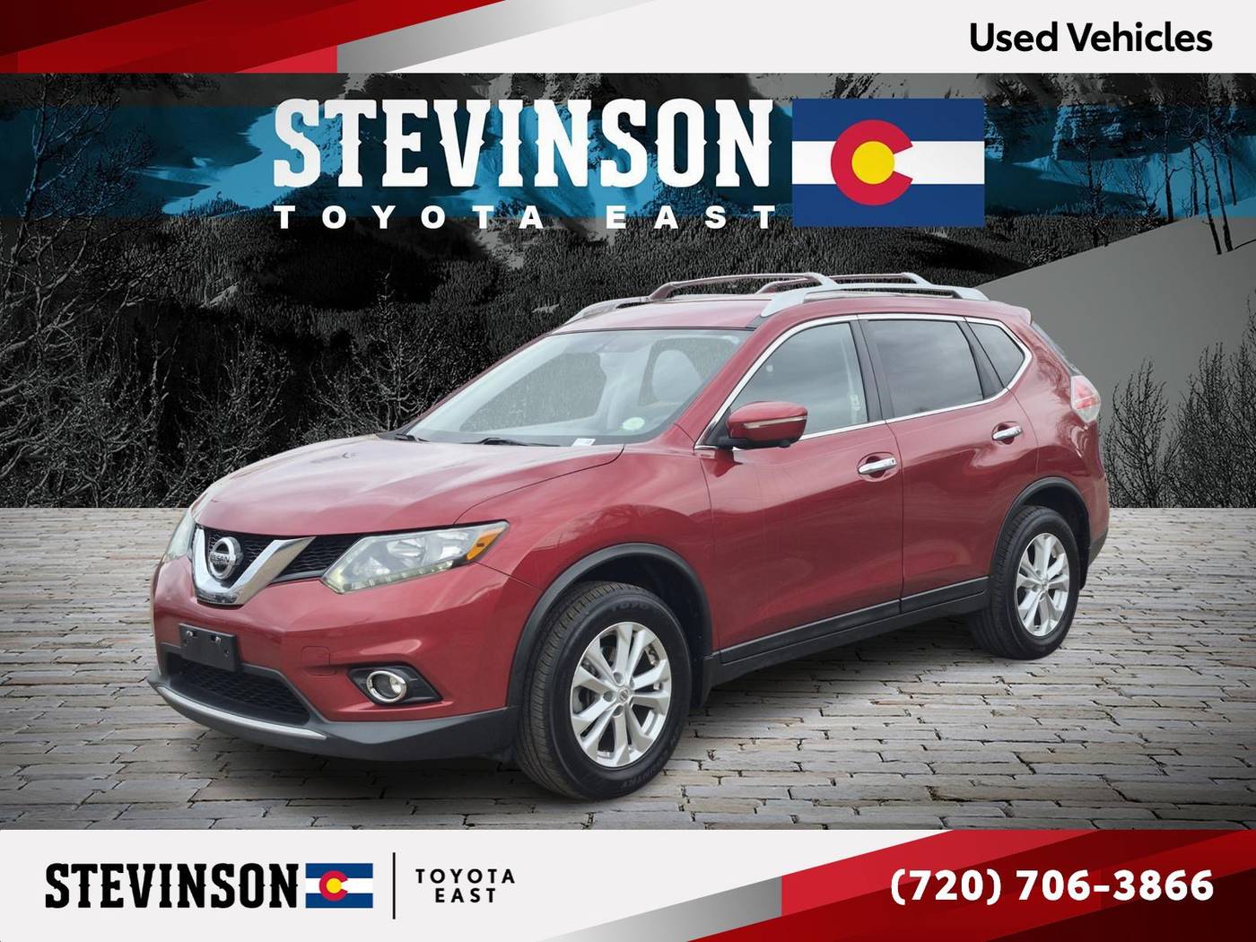 2015 Nissan Rogue SV — SUV — 91,053 mi — Aurora, CO