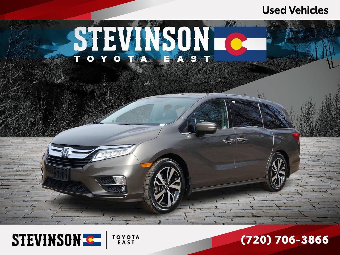 2019 Honda Odyssey Elite — Minivan — 60,651 mi — Aurora, CO