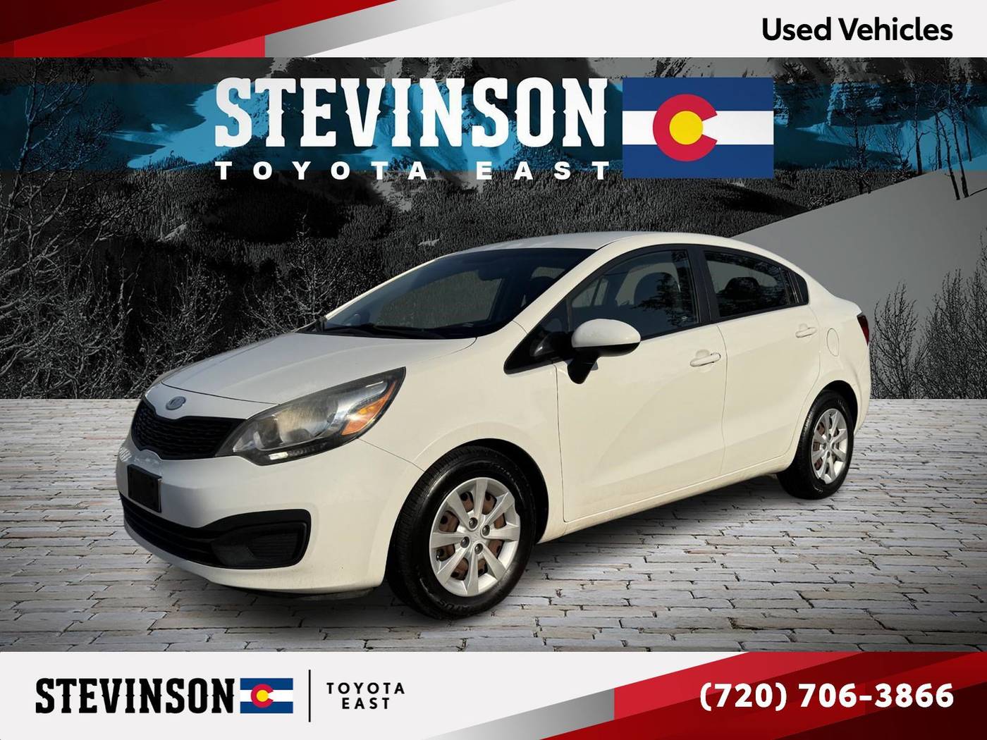 2013 Kia Rio LX — Sedan — 75,589 mi — Aurora, CO