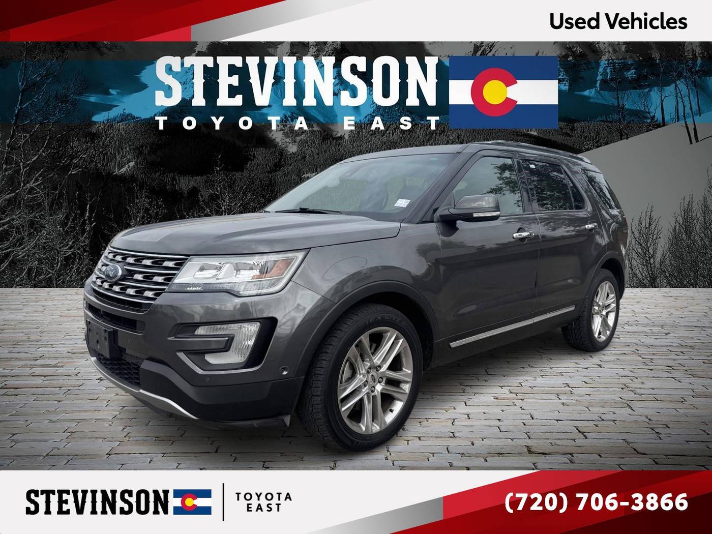 2016 Ford Explorer Limited — SUV — 50,782 mi — Aurora, CO