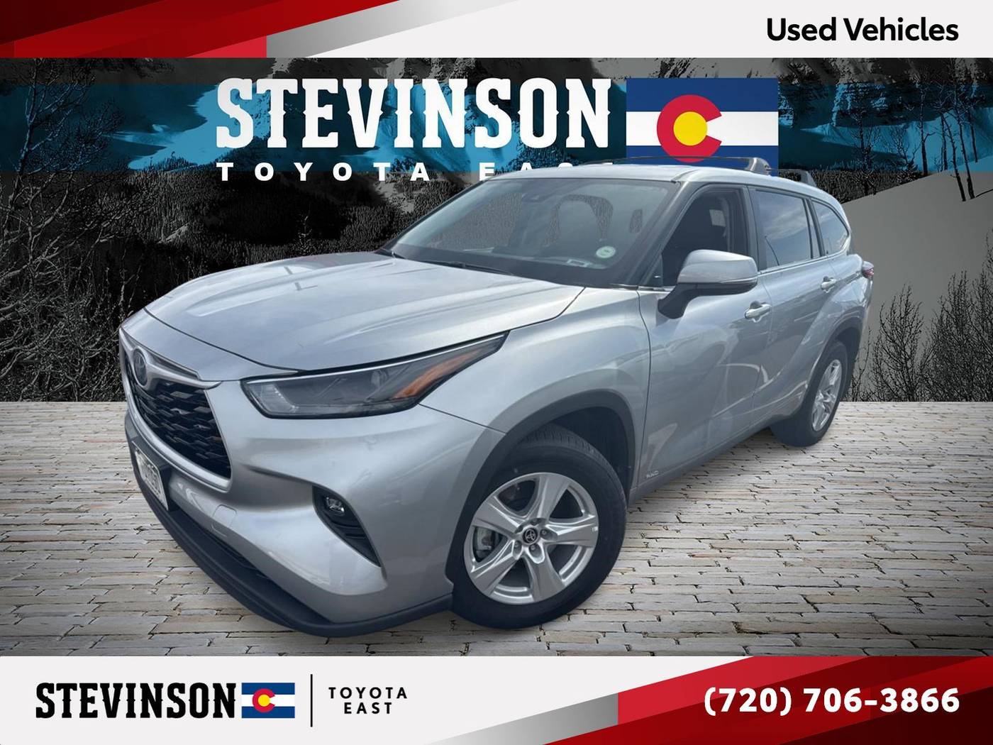 2023 Toyota Highlander Hybrid LE — SUV — 11,524 mi — Aurora, CO
