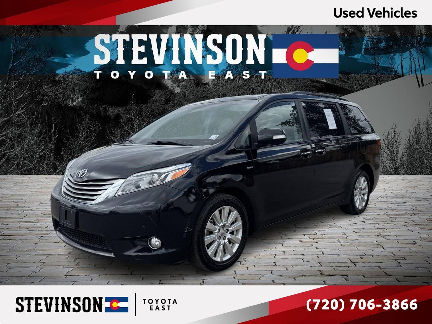 2017 Toyota Sienna Limited — Minivan — 80,295 mi — Aurora, CO