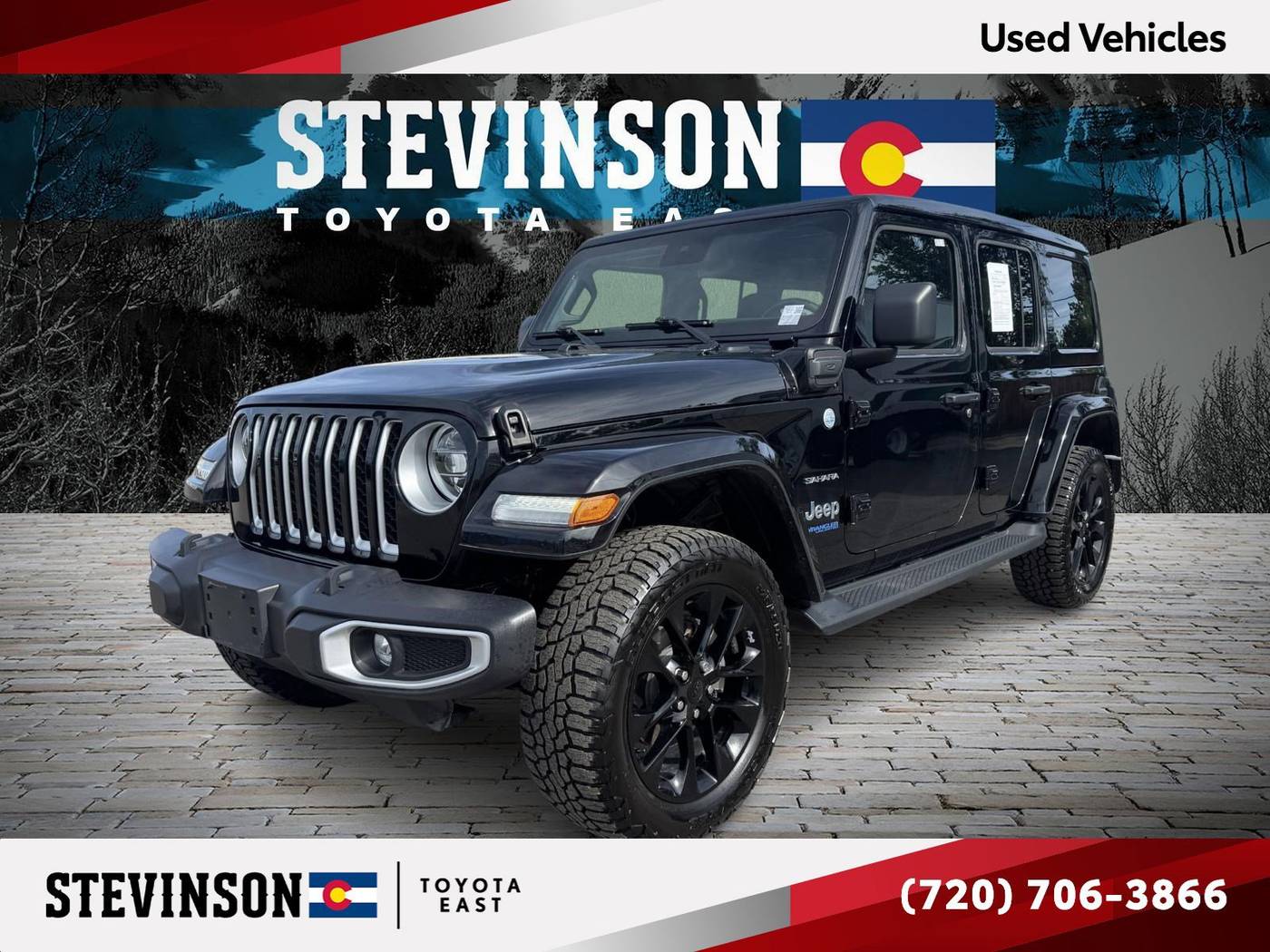 2021 Jeep Wrangler Sahara 4xe — SUV — 36,265 mi — Aurora, CO