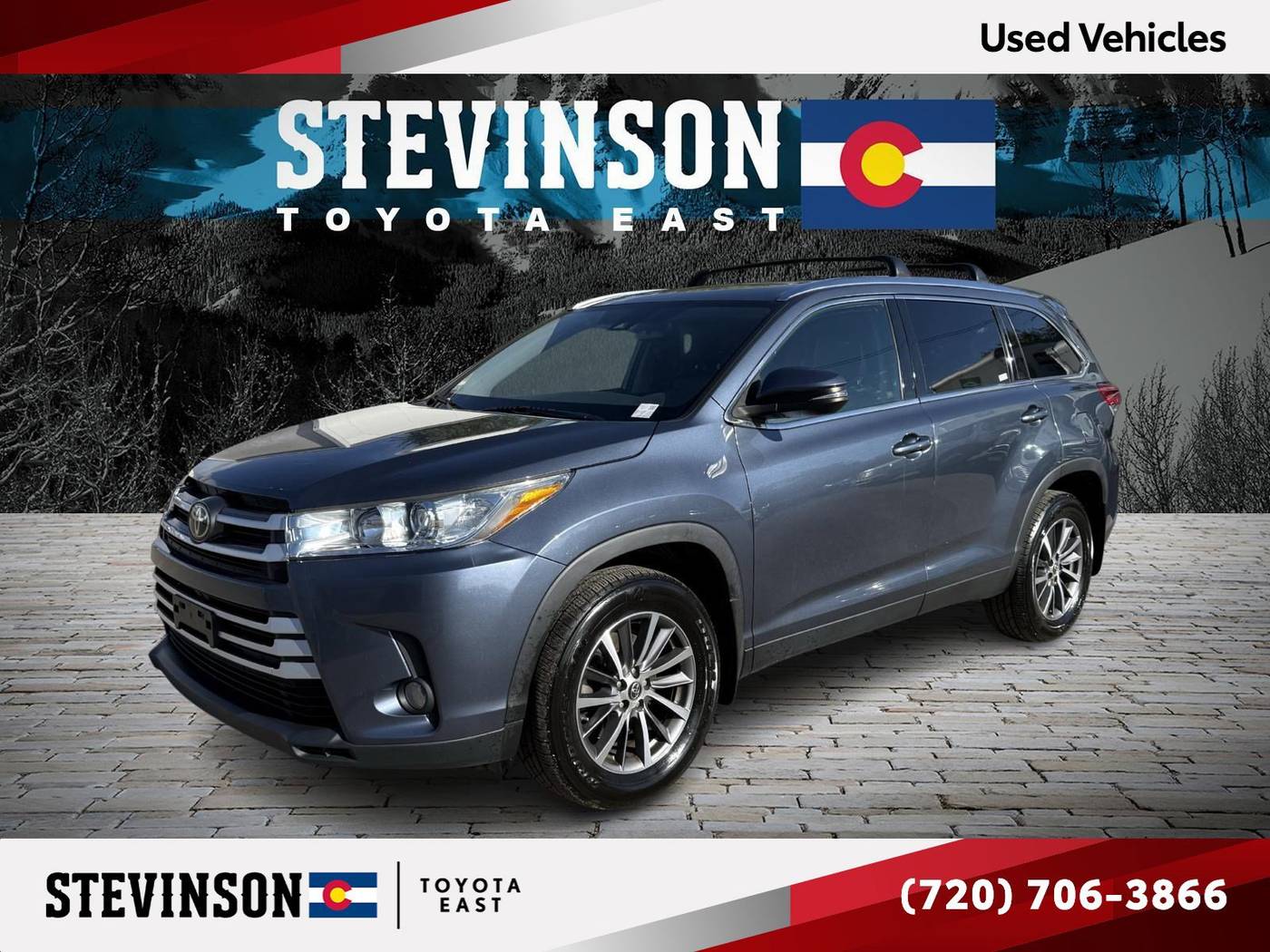 2019 Toyota Highlander XLE — SUV — 38,732 mi — Aurora, CO