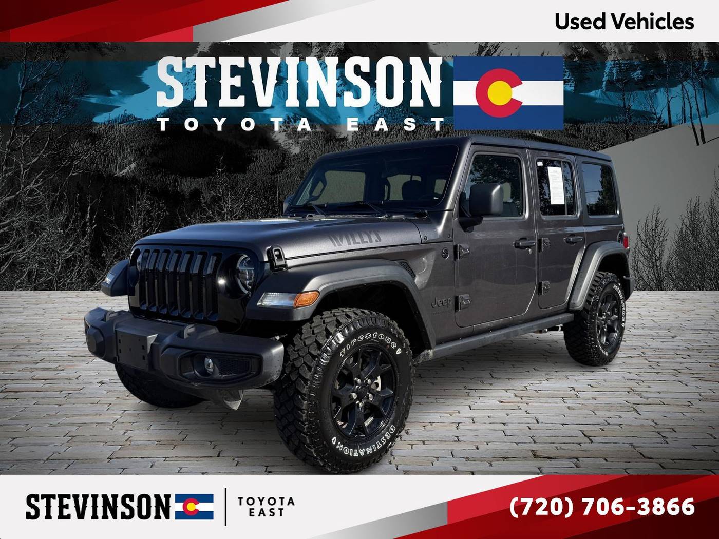 2021 Jeep Wrangler Willys — SUV — 14,843 mi — Aurora, CO