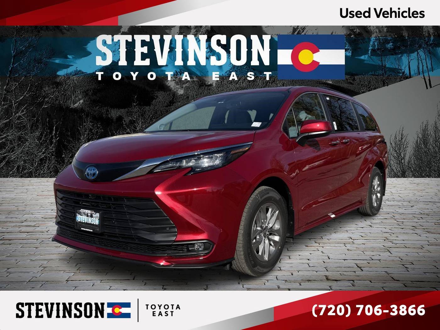 2025 Toyota Sienna XLE — Minivan — 969 mi — Aurora, CO