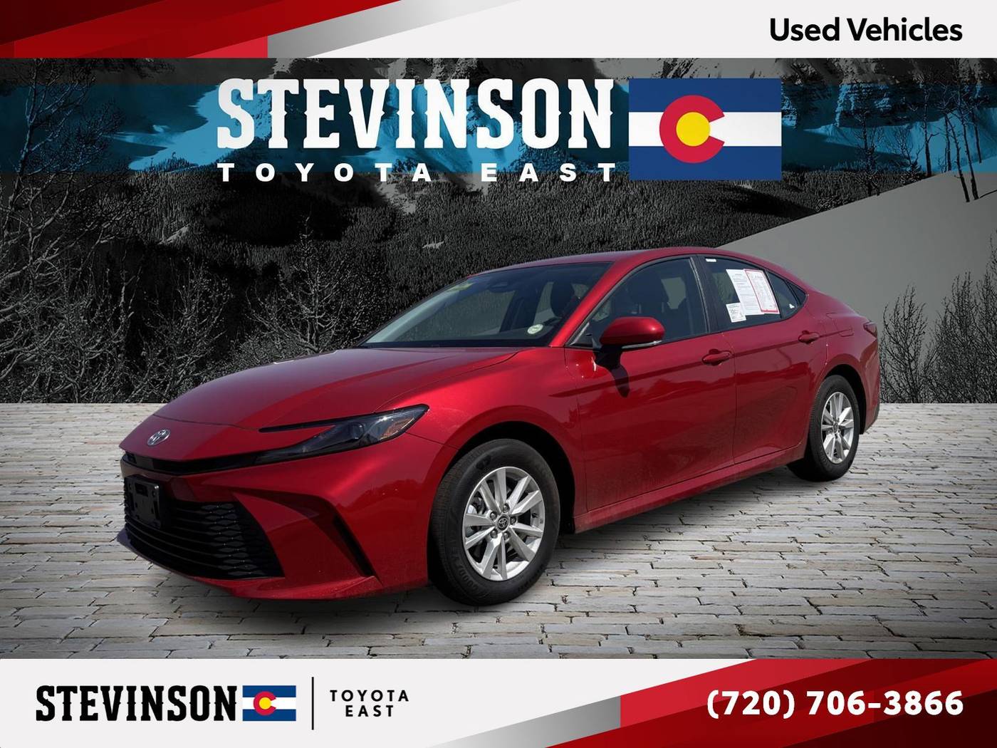 2025 Toyota Camry Hybrid LE — Sedan — 10,738 mi — Aurora, CO