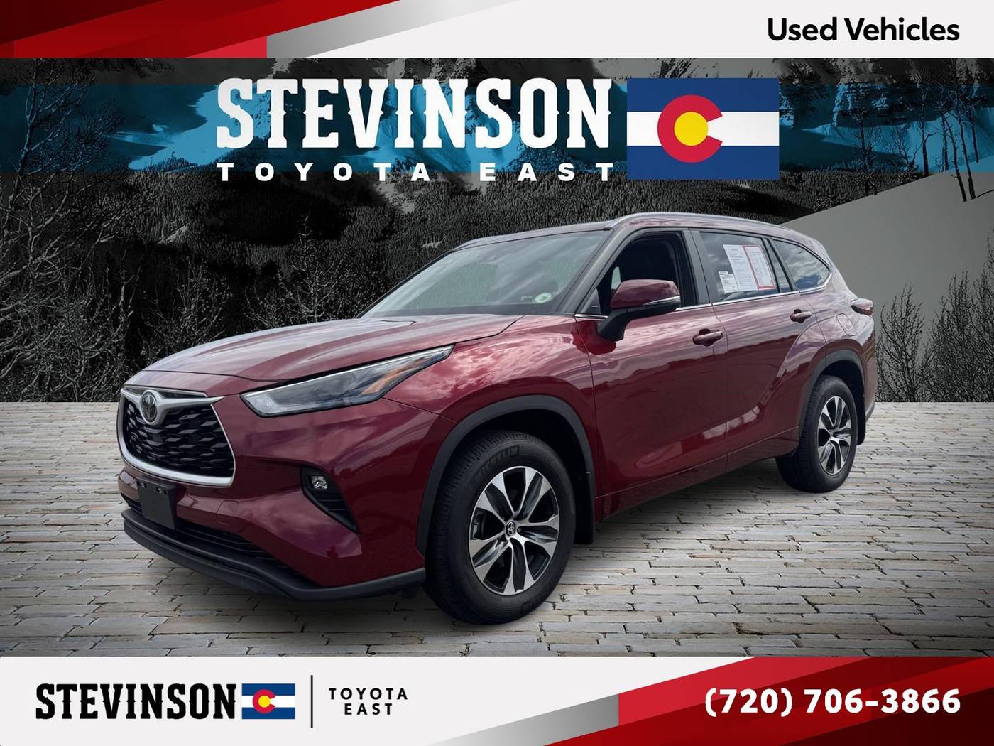 2024 Toyota Highlander XLE — SUV — 6,998 mi — Aurora, CO