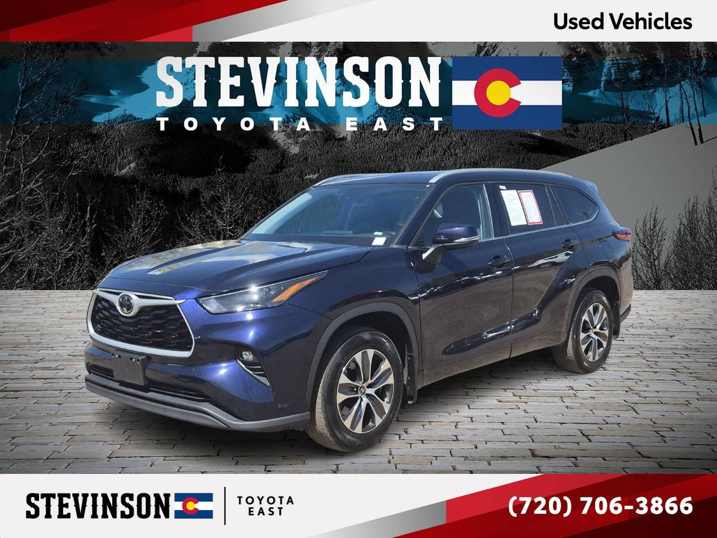 2022 Toyota Highlander XLE — SUV — 50,874 mi — Aurora, CO