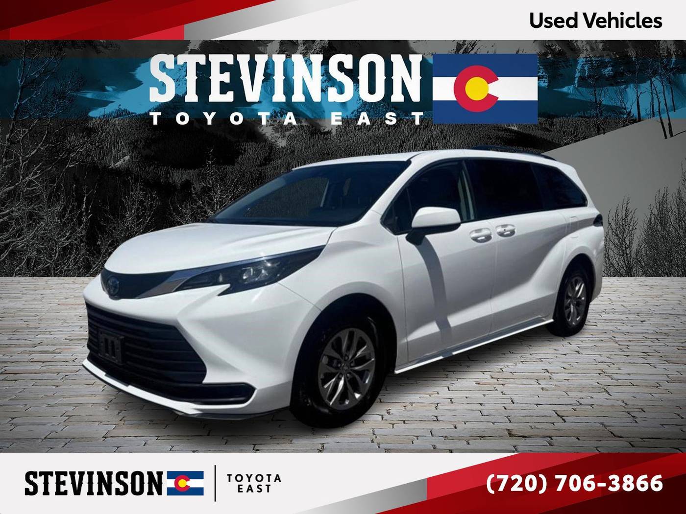 2024 Toyota Sienna LE — Minivan — 6,378 mi — Aurora, CO