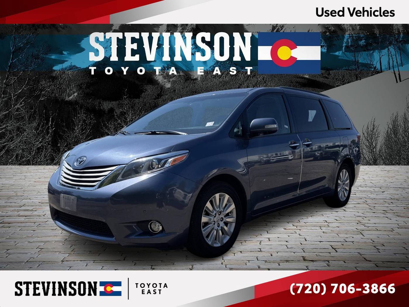 2015 Toyota Sienna Limited Premium — Minivan — 50,777 mi — Aurora, CO