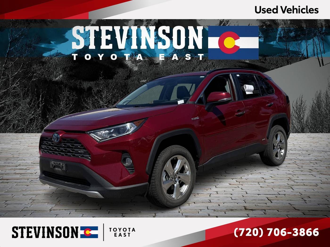 2021 Toyota RAV4 Hybrid Limited — SUV — 43,227 mi — Aurora, CO
