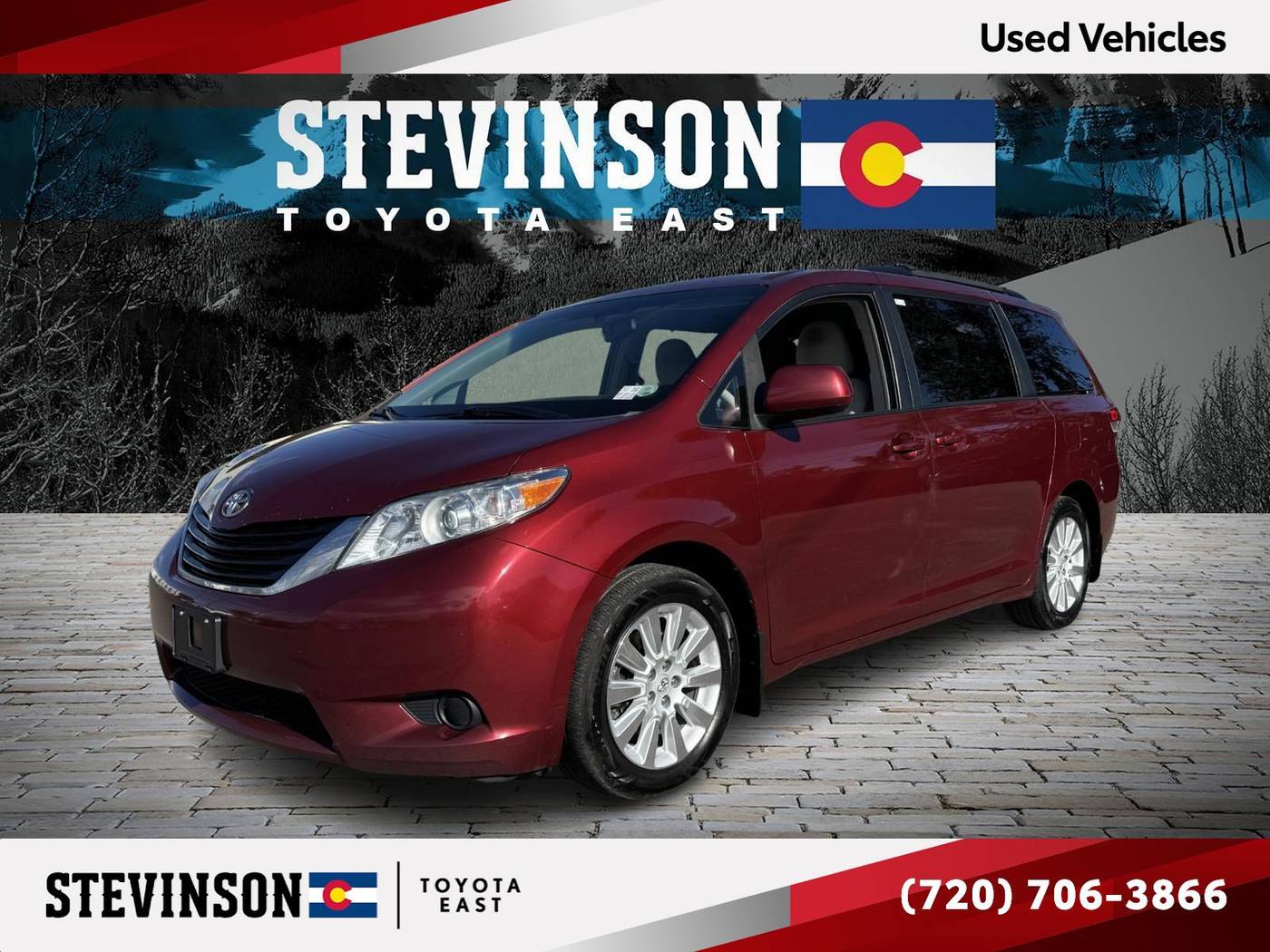 2012 Toyota Sienna LE — Minivan — 198,746 mi — Aurora, CO