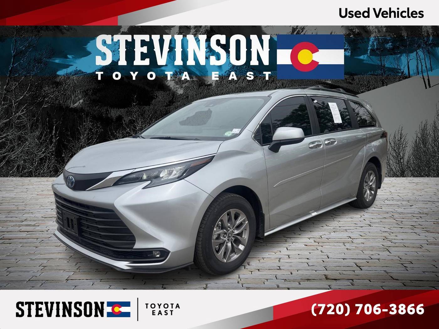 2025 Toyota Sienna XLE — Minivan — 27,730 mi — Aurora, CO