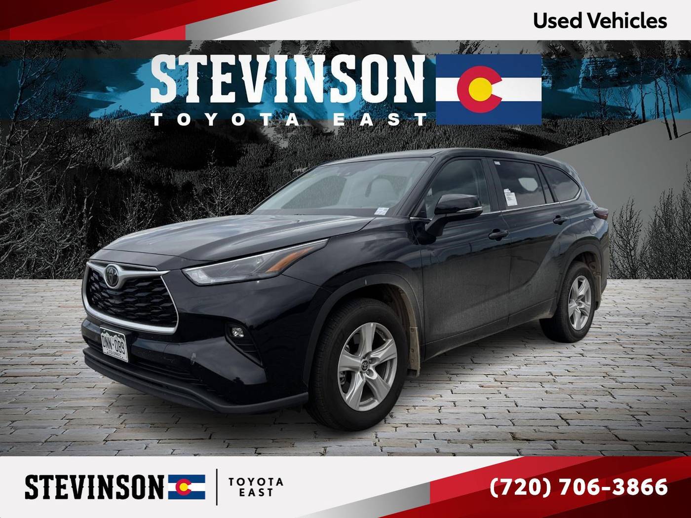 2024 Toyota Highlander LE — SUV — 7,011 mi — Aurora, CO
