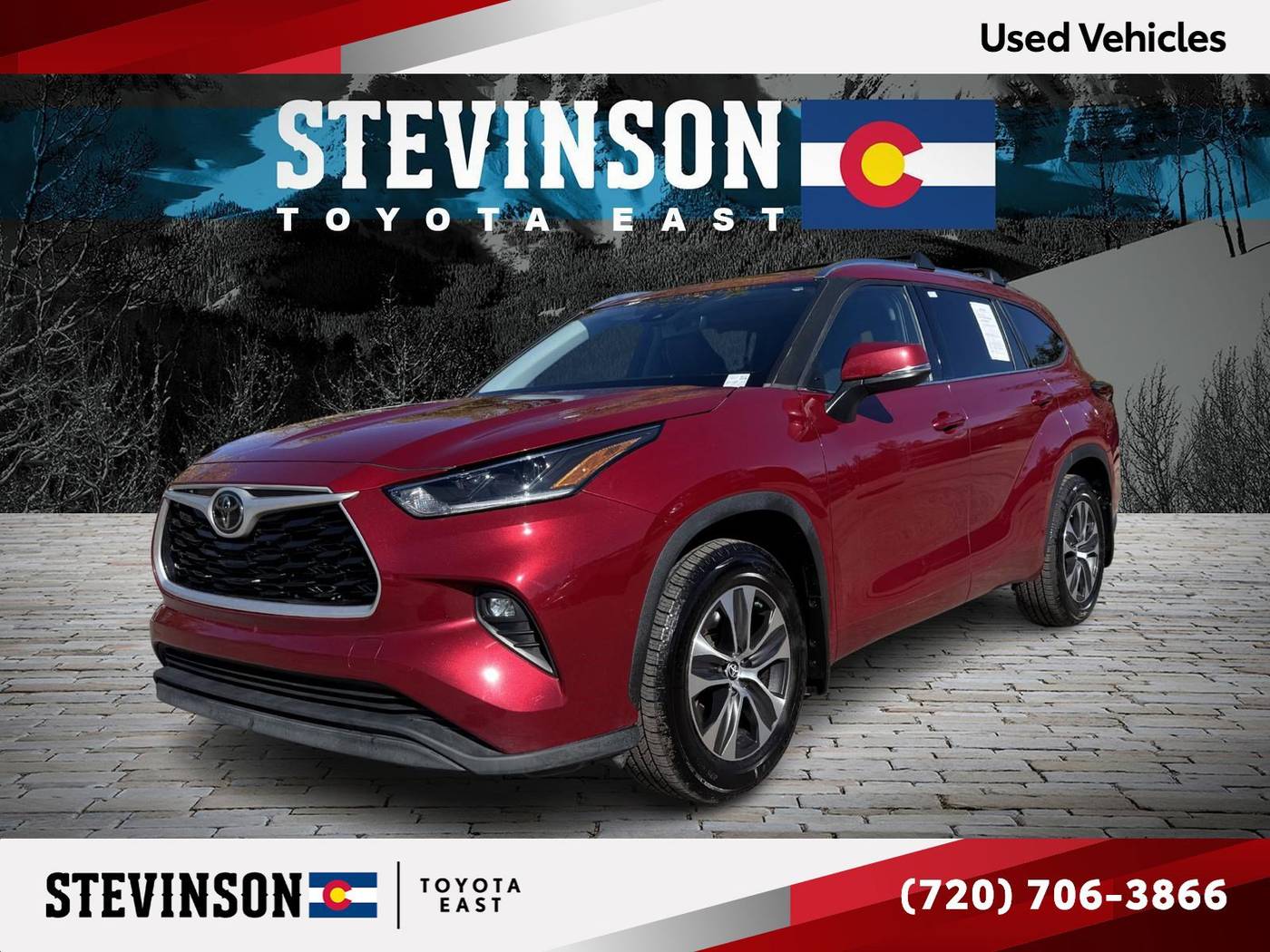 2021 Toyota Highlander XLE — SUV — 62,593 mi — Aurora, CO