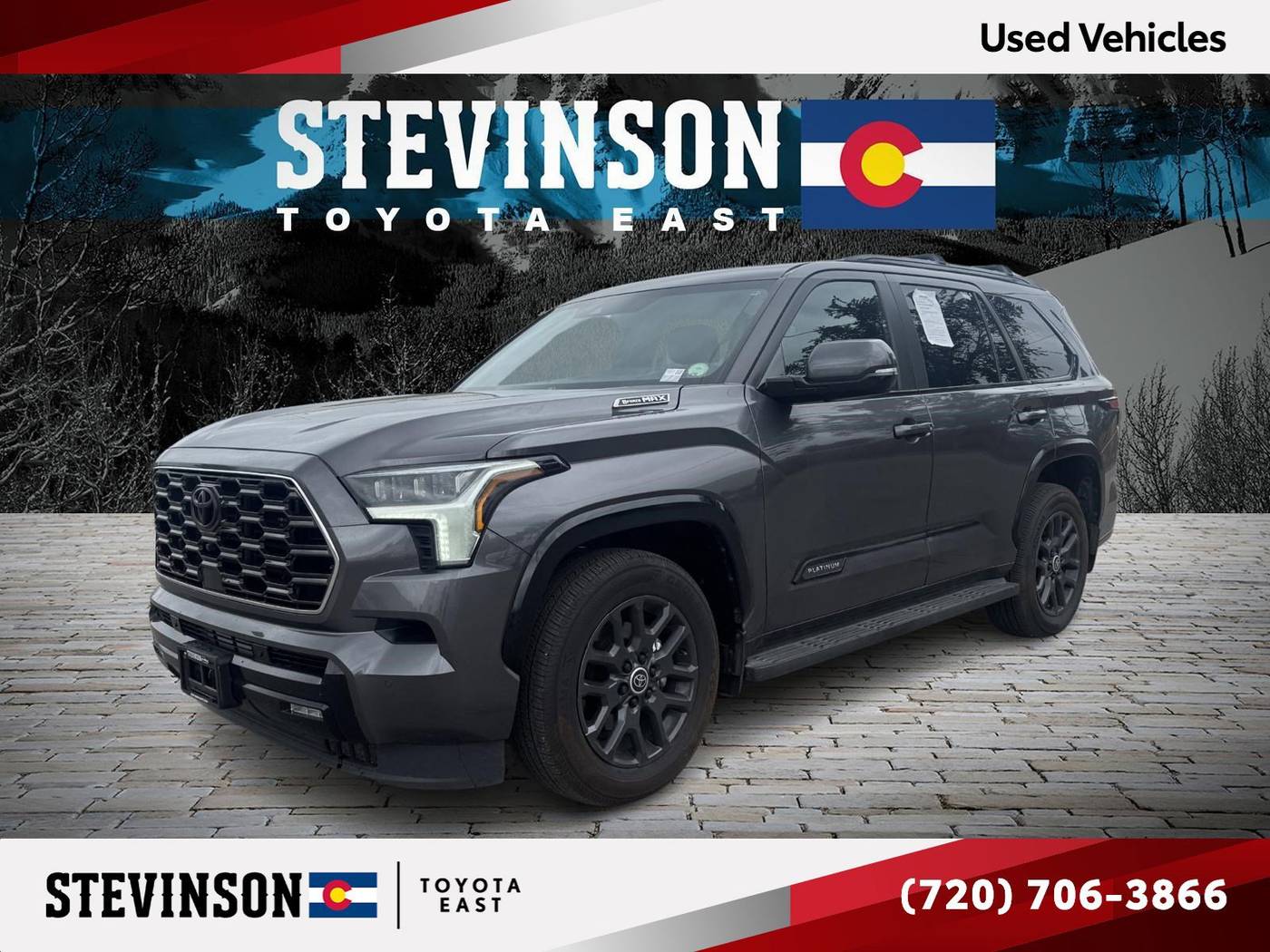 2024 Toyota Sequoia Platinum — SUV — 9,840 mi — Aurora, CO