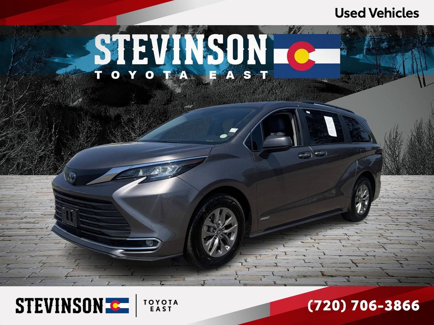 2021 Toyota Sienna XLE — Minivan — 49,494 mi — Aurora, CO