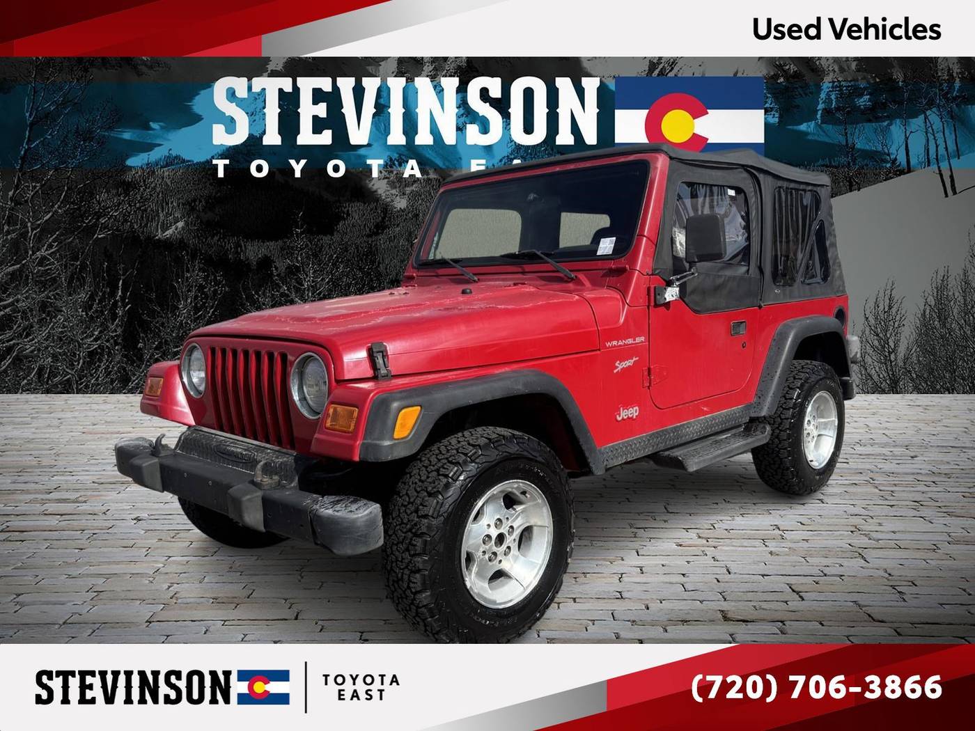 2002 Jeep Wrangler Sport — SUV — 95,319 mi — Aurora, CO