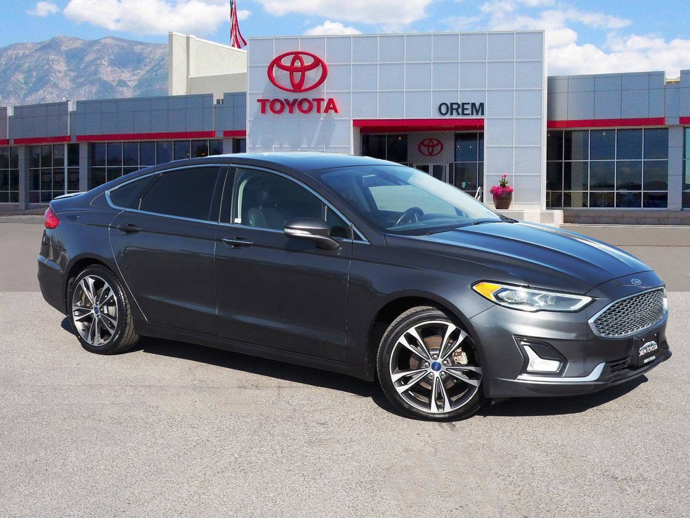 2019 Ford Fusion Titanium — Sedan — 140,595 mi — Orem, UT