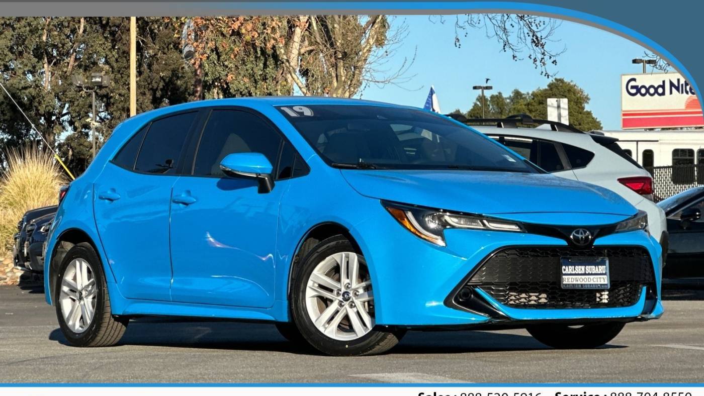 2019 Toyota Corolla Hatchback SE — Hatchback — 58,174 mi — Redwood City, CA