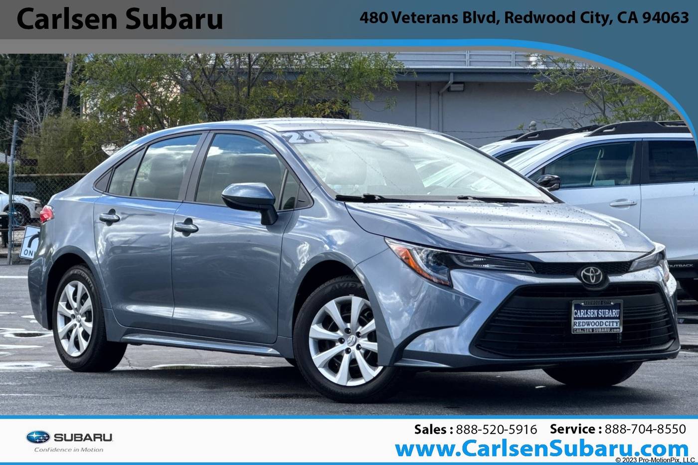 2024 Toyota Corolla LE — Sedan — 17,773 mi — Redwood City, CA