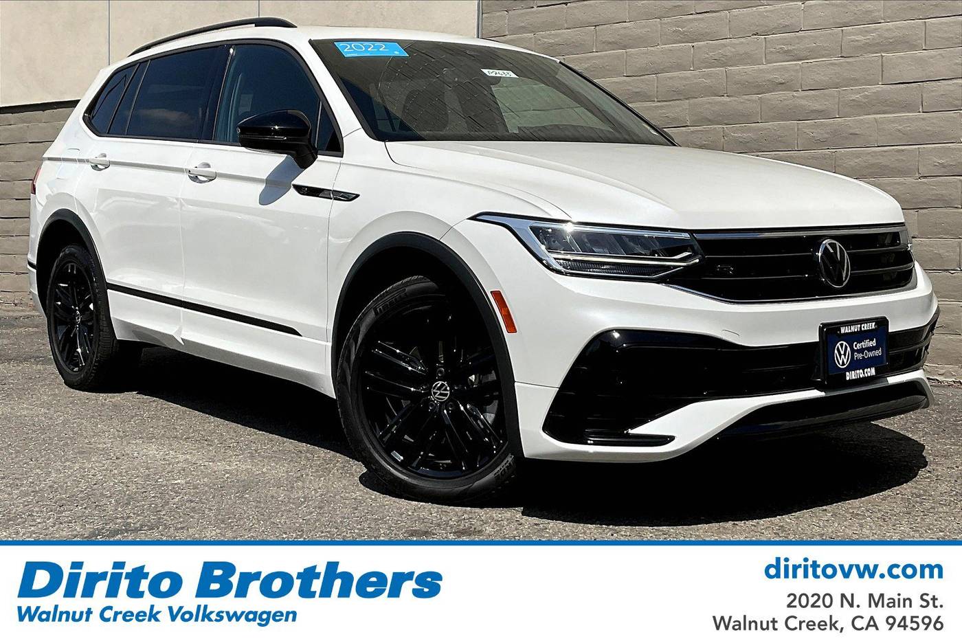 2022 Volkswagen Tiguan SE R-Line Black — SUV — 28,065 mi — Walnut Creek, CA