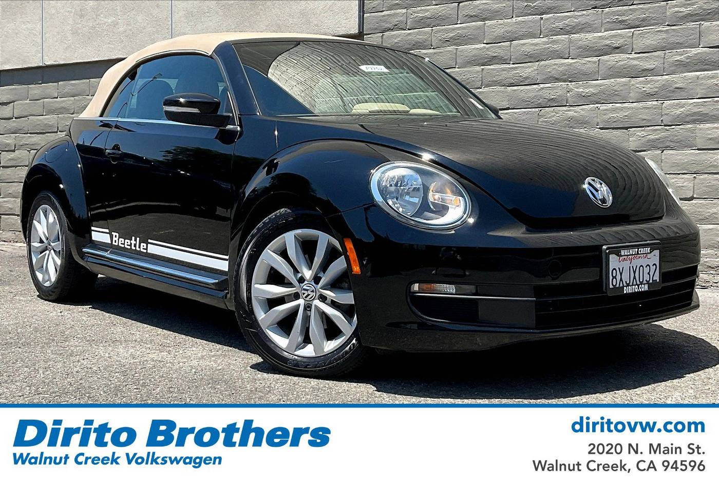 2013 Volkswagen Beetle TDI — Convertible — 74,092 mi — Walnut Creek, CA
