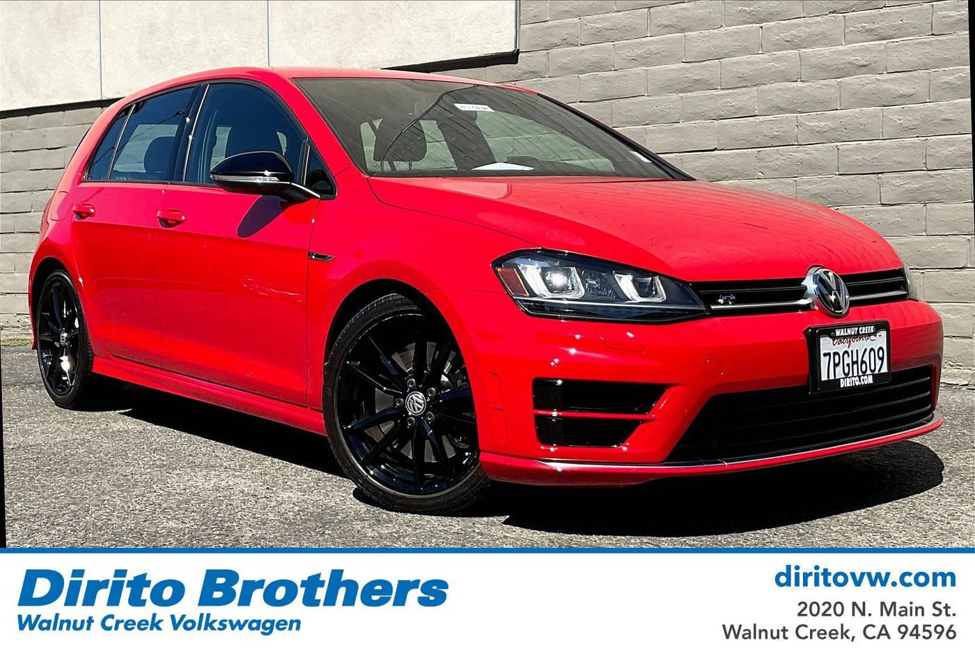 2016 Volkswagen Golf R Base — Hatchback — 97,183 mi — Walnut Creek, CA