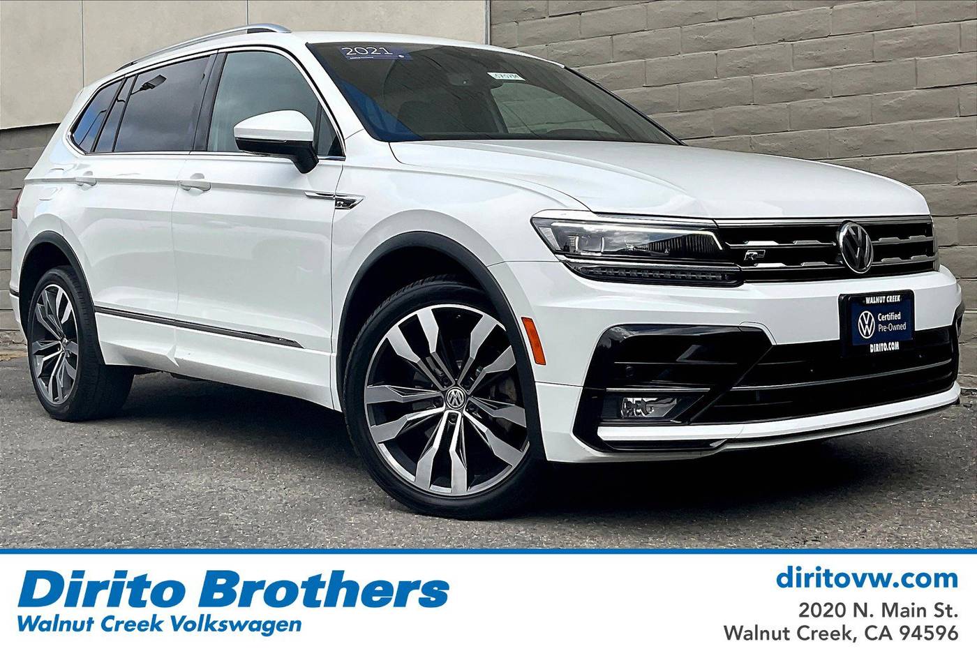 2021 Volkswagen Tiguan SEL Premium R-Line — SUV — 32,168 mi — Walnut Creek, CA