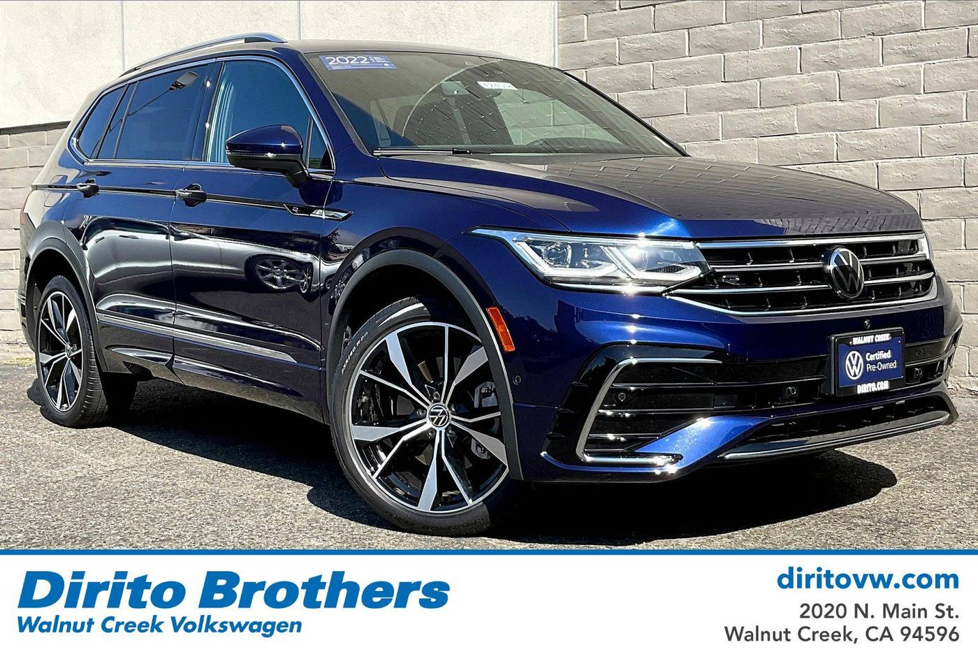 2022 Volkswagen Tiguan SEL R-Line — SUV — 24,137 mi — Walnut Creek, CA