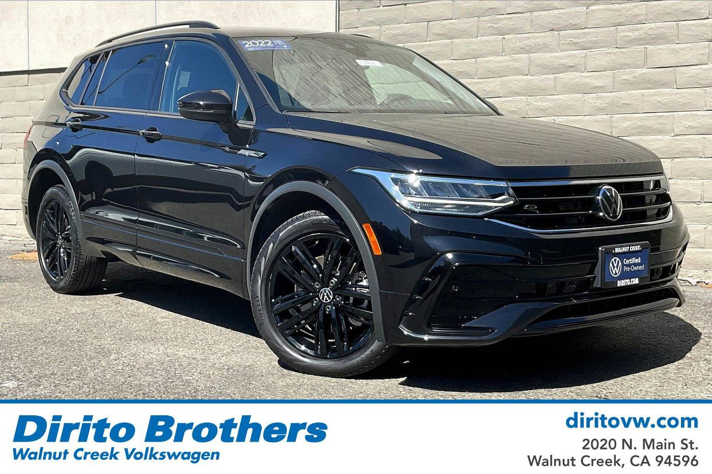 2022 Volkswagen Tiguan SE R-Line Black — SUV — 29,563 mi — Walnut Creek, CA