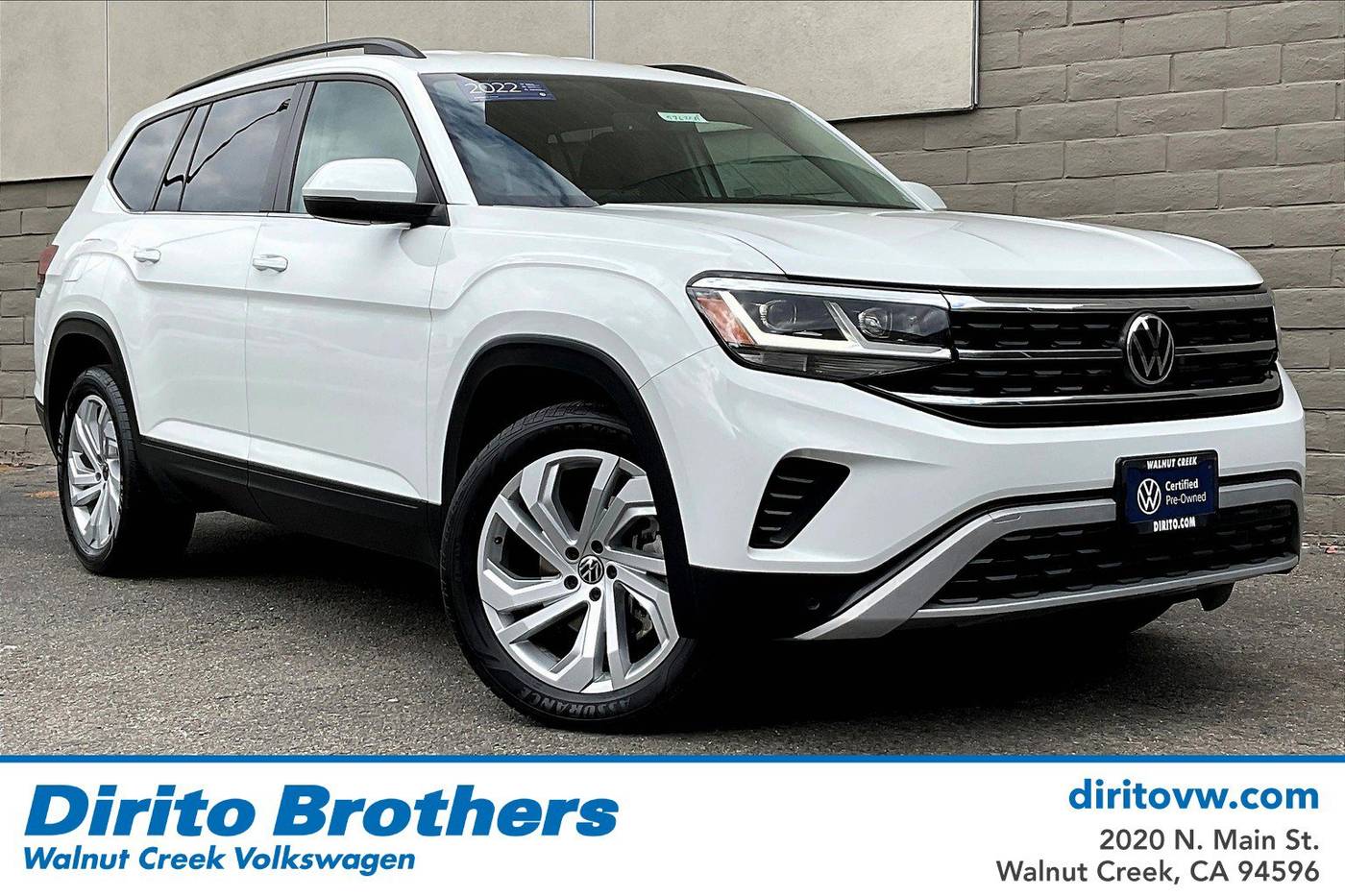 2022 Volkswagen Atlas SE with Technology — SUV — 31,203 mi — Walnut Creek, CA