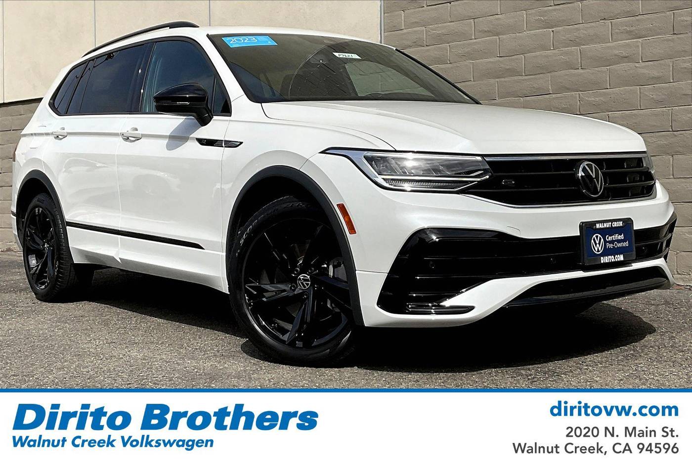 2023 Volkswagen Tiguan SE R-Line Black — SUV — 10,244 mi — Walnut Creek, CA