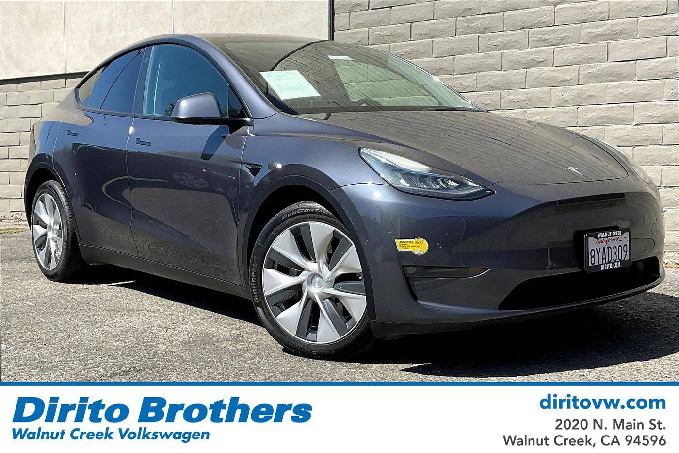 2021 Tesla Model Y Long Range — SUV — 42,604 mi — Walnut Creek, CA