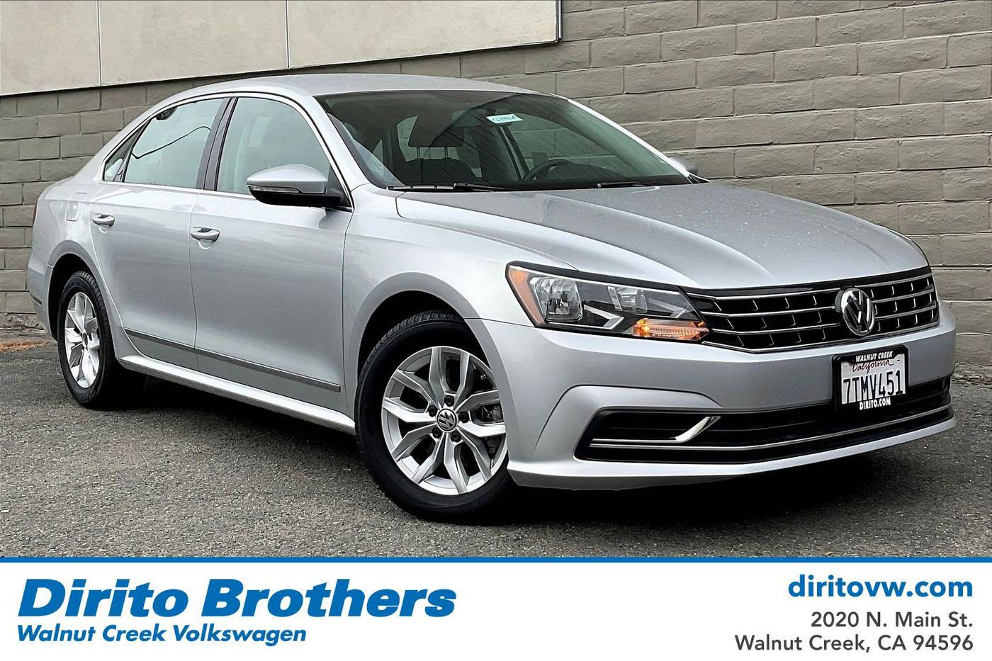 2016 Volkswagen Passat 1.8T S — Sedan — 90,452 mi — Walnut Creek, CA