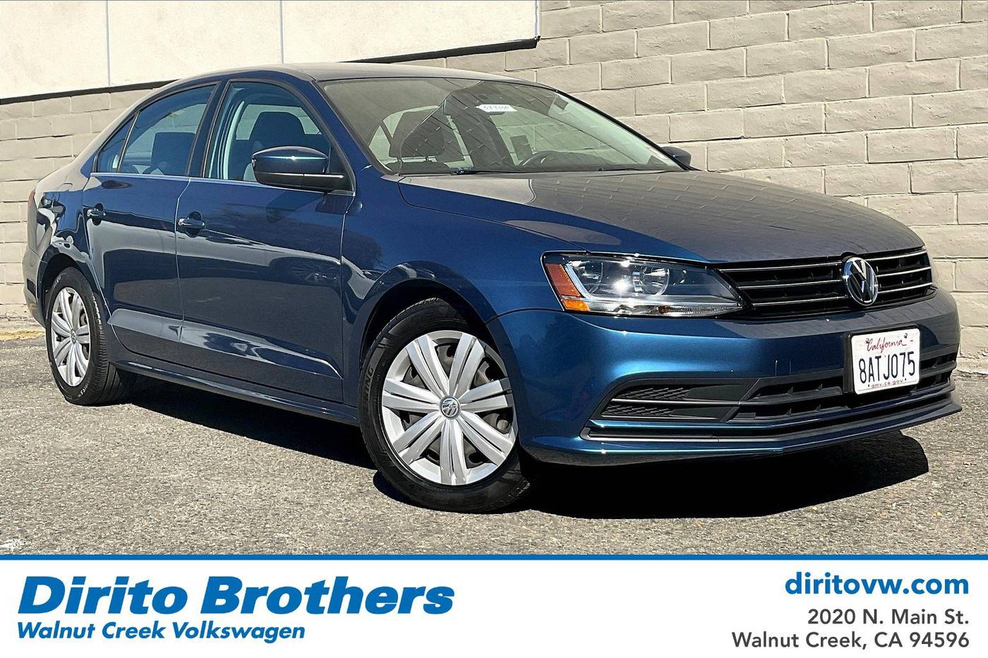 2017 Volkswagen Jetta 1.4T S — Sedan — 54,645 mi — Walnut Creek, CA