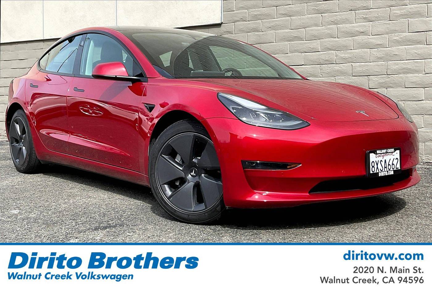 2021 Tesla Model 3 Standard Range Plus — Sedan — 20,827 mi — Walnut Creek, CA