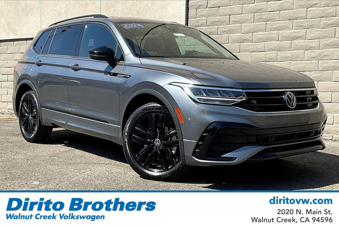 2022 Volkswagen Tiguan SE R-Line Black — SUV — 66,881 mi — Walnut Creek, CA