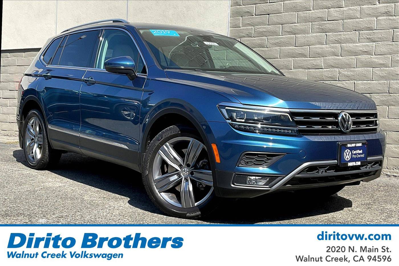 2019 Volkswagen Tiguan SEL Premium — SUV — 54,253 mi — Walnut Creek, CA