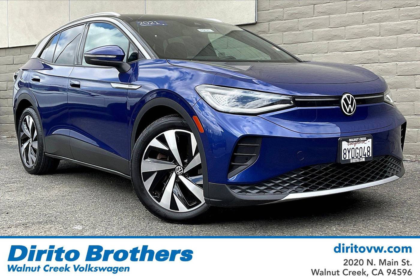 2021 Volkswagen ID.4 Pro S — SUV — 45,776 mi — Walnut Creek, CA