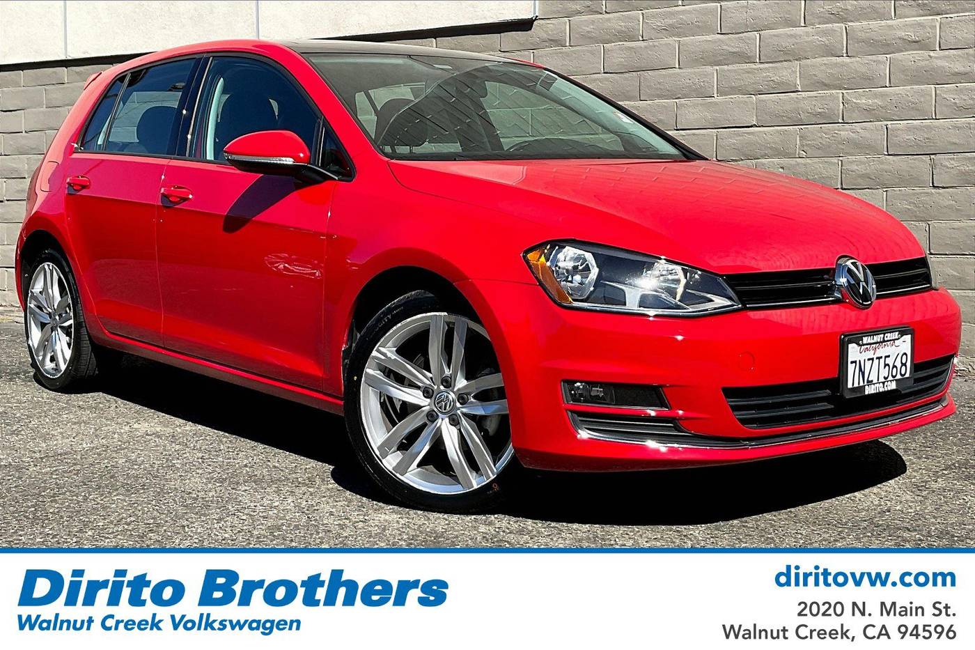 2016 Volkswagen Golf TSI SEL — Hatchback — 55,725 mi — Walnut Creek, CA