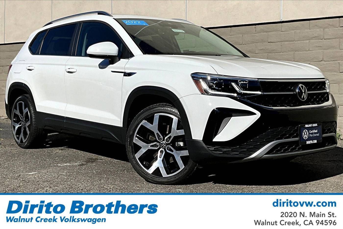 2022 Volkswagen Taos SEL — SUV — 21,899 mi — Walnut Creek, CA