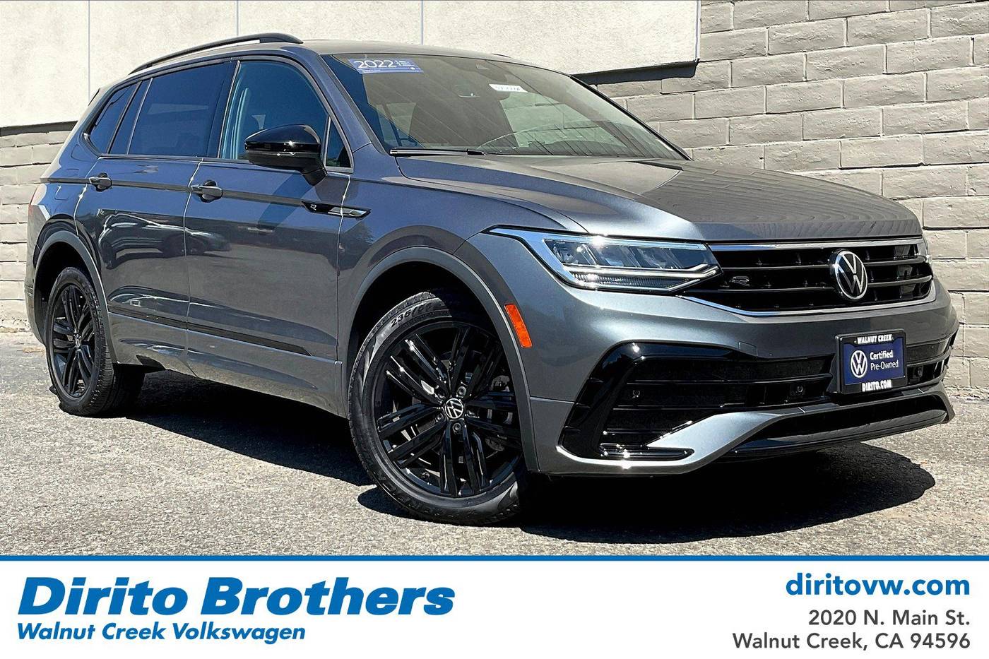 2022 Volkswagen Tiguan SE R-Line Black — SUV — 35,501 mi — Walnut Creek, CA