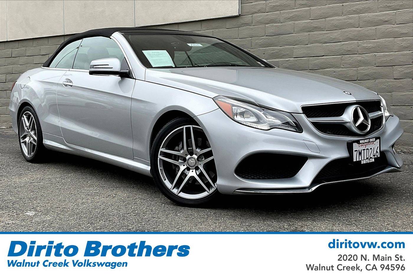 2016 Mercedes-Benz E-Class E 400 — Convertible — 34,646 mi — Walnut Creek, CA
