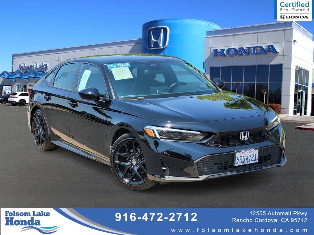2025 Honda Civic Sport — Sedan — 26,692 mi — Rancho Cordova, CA