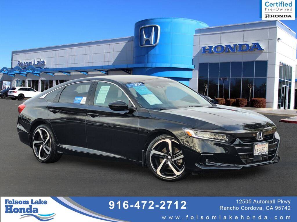 2021 Honda Accord Sport SE — Sedan — 69,243 mi — Rancho Cordova, CA